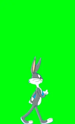bugs bunny walking
