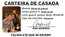 Carteira de casada.