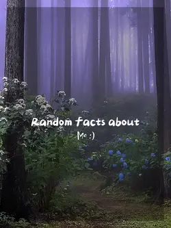 Random facts :]