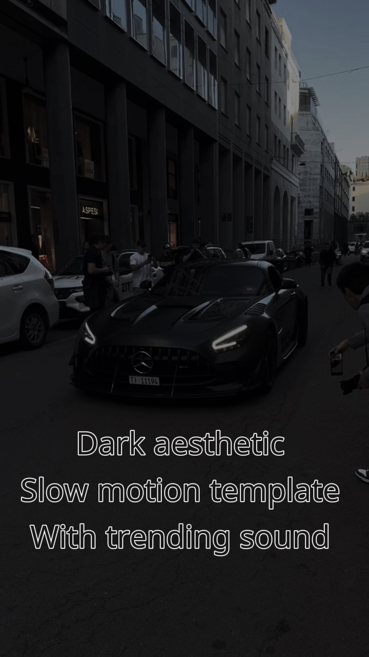 Dark slow motion 