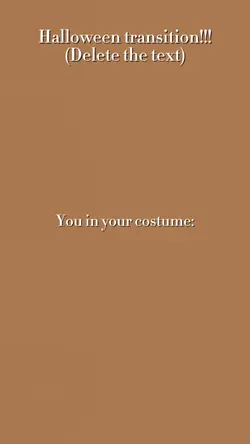 Halloween transition