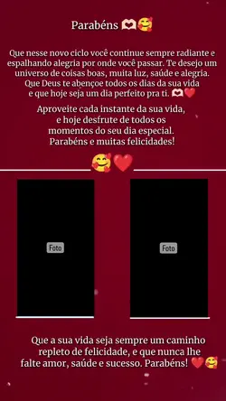 feliz aniversário