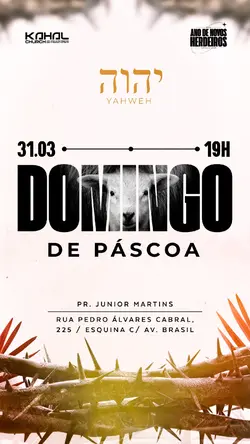 Flyer Church Páscoa 