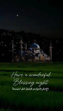 Have a amazing night