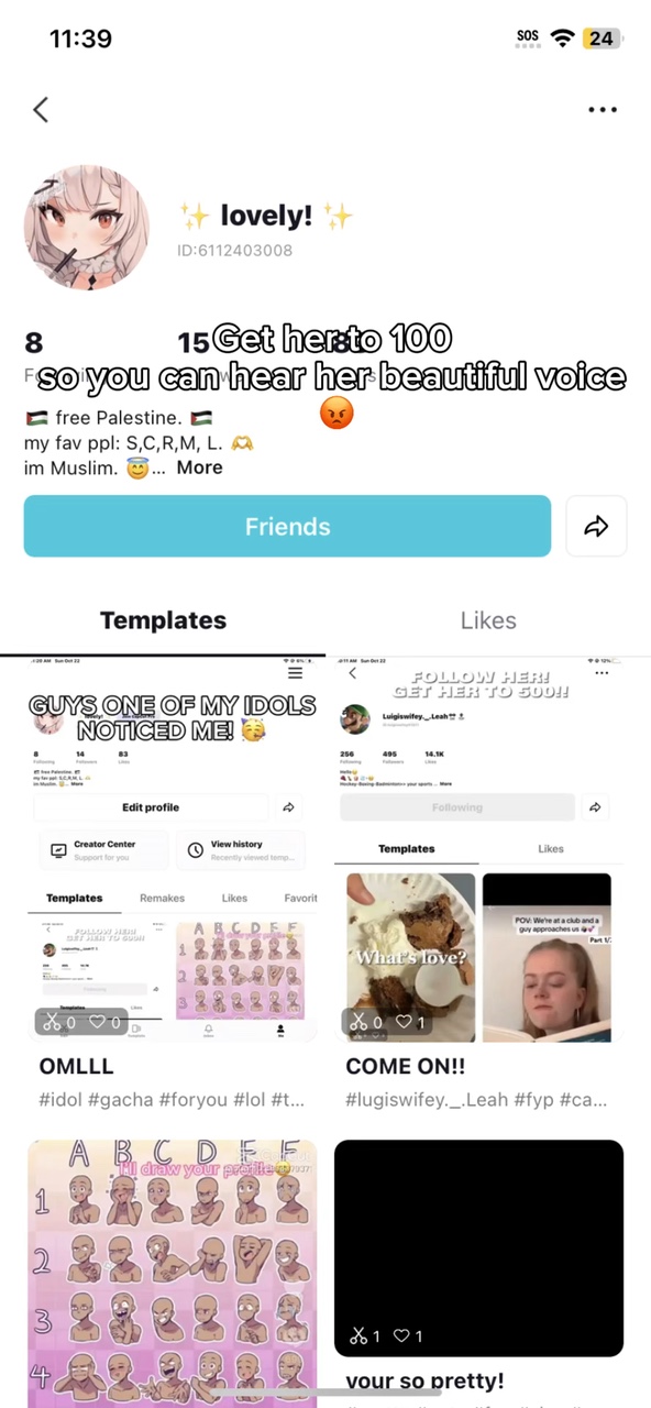 FOLLOW HER PLEASEEEE