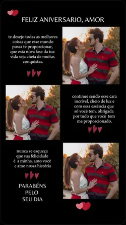 Aniversário amor
