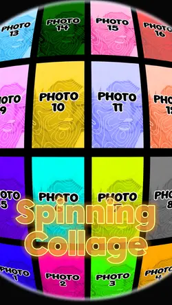 4x4 Spinning Collage