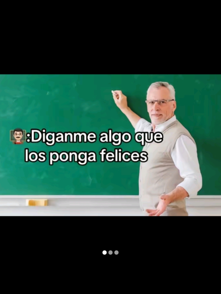 algo q te pone feliz