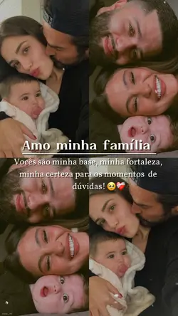 Amo minha família 
