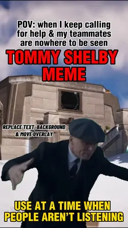 Tommy Shelby meme
