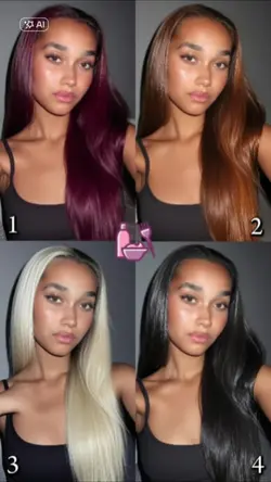 4 Cores de Cabelo