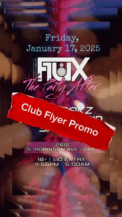 Club Flyer promo 