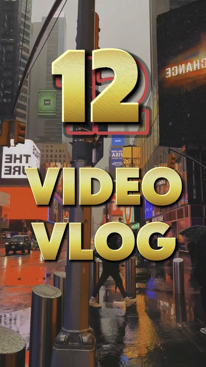 12 video vlog 💕