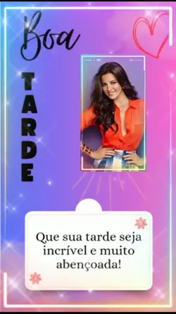 Mensagem Boa Tarde