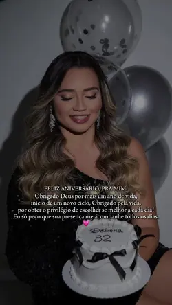 Parabéns pra mim