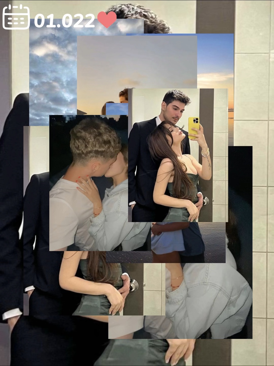 Volcado de fotos de pareja 