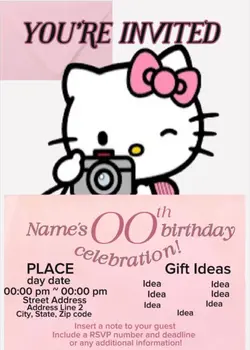 Bday Party Invite