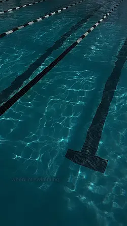 swimming💗