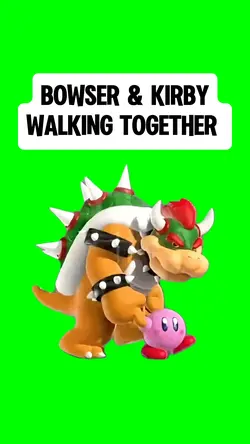 BOWSER and KIRBY