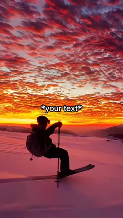Ski scene