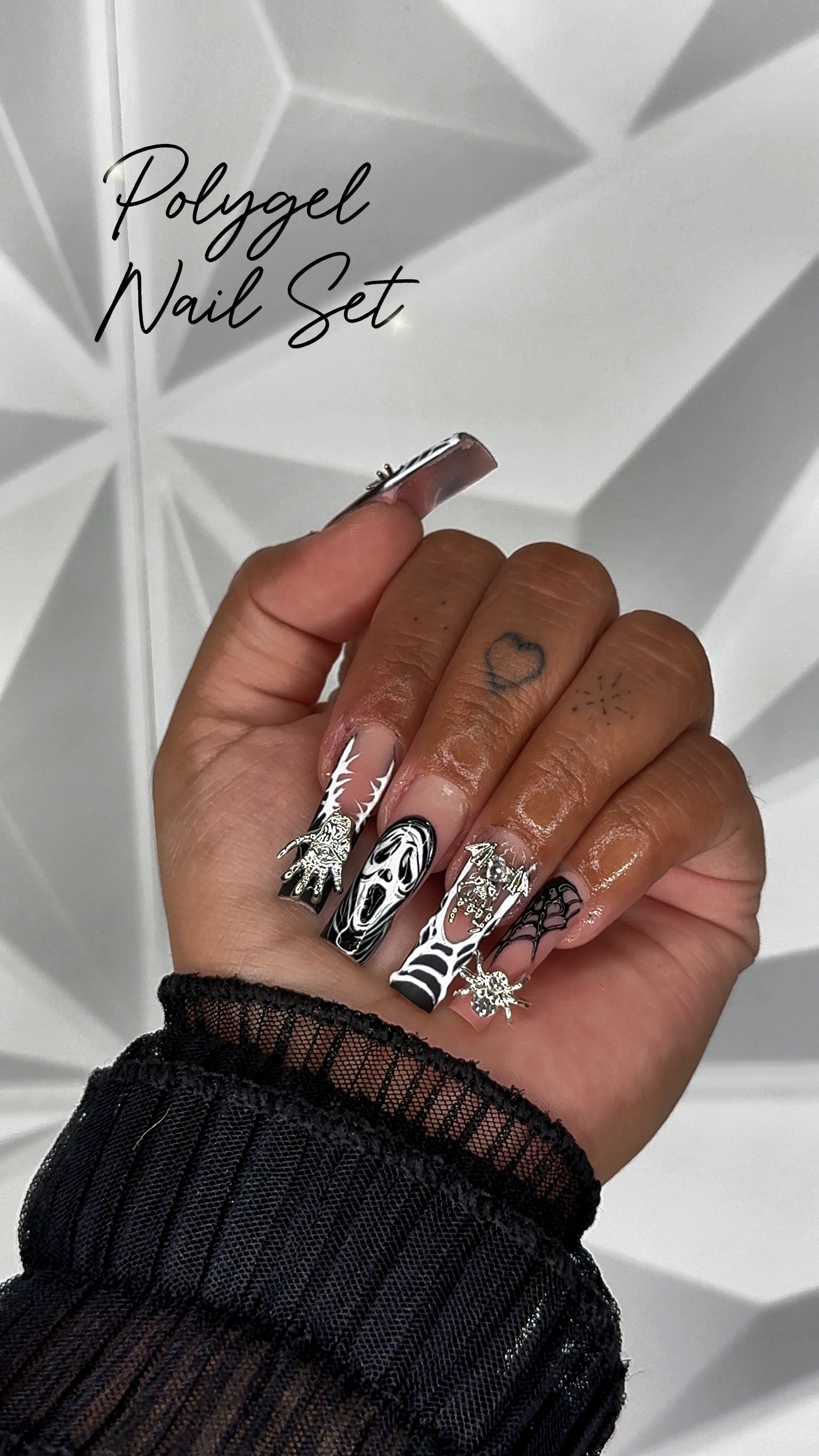 TECNICA DE UÑAS🕷️🕸️