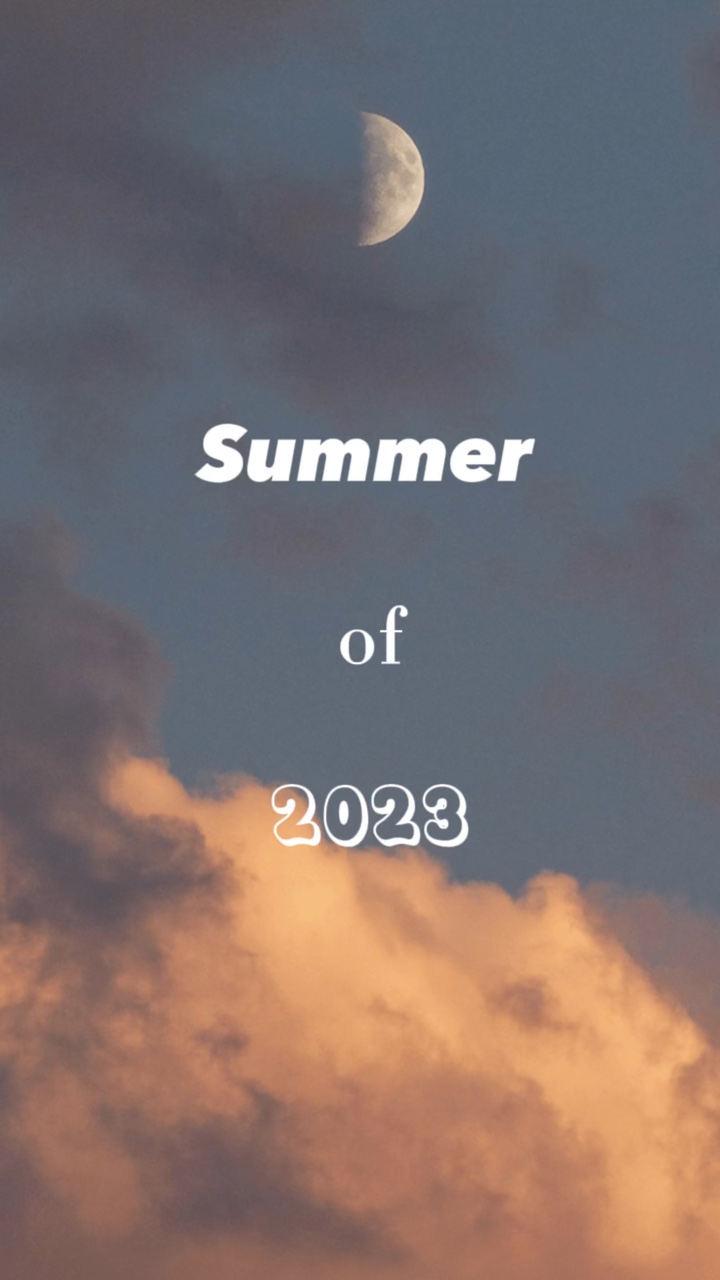 Verão de 2023☀️