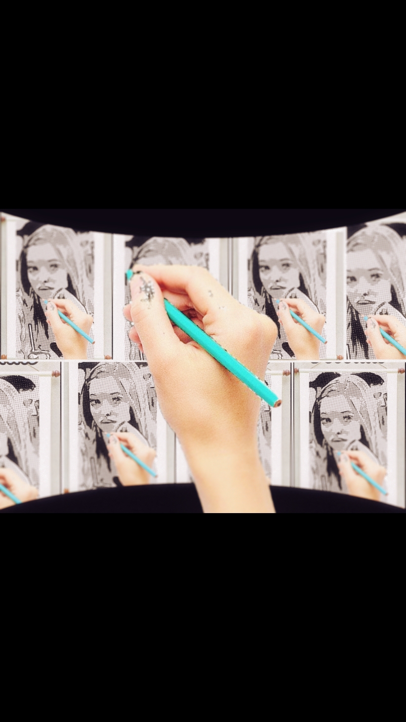 Desenho na sua foto