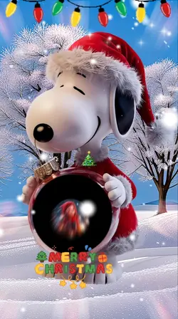 Navidad con Snoopy
