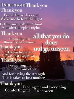 Dear mom ✨❤️‍🩹✨