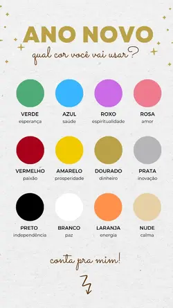Cores para 2024