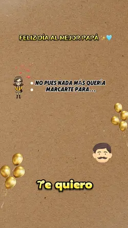 Te amo papá ❤️‍🩹