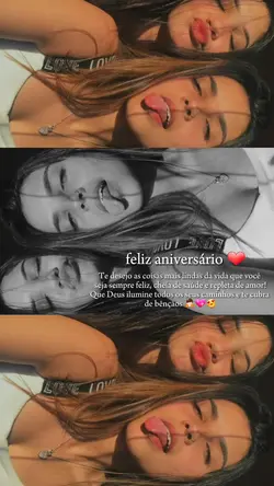 feliz aniversário!