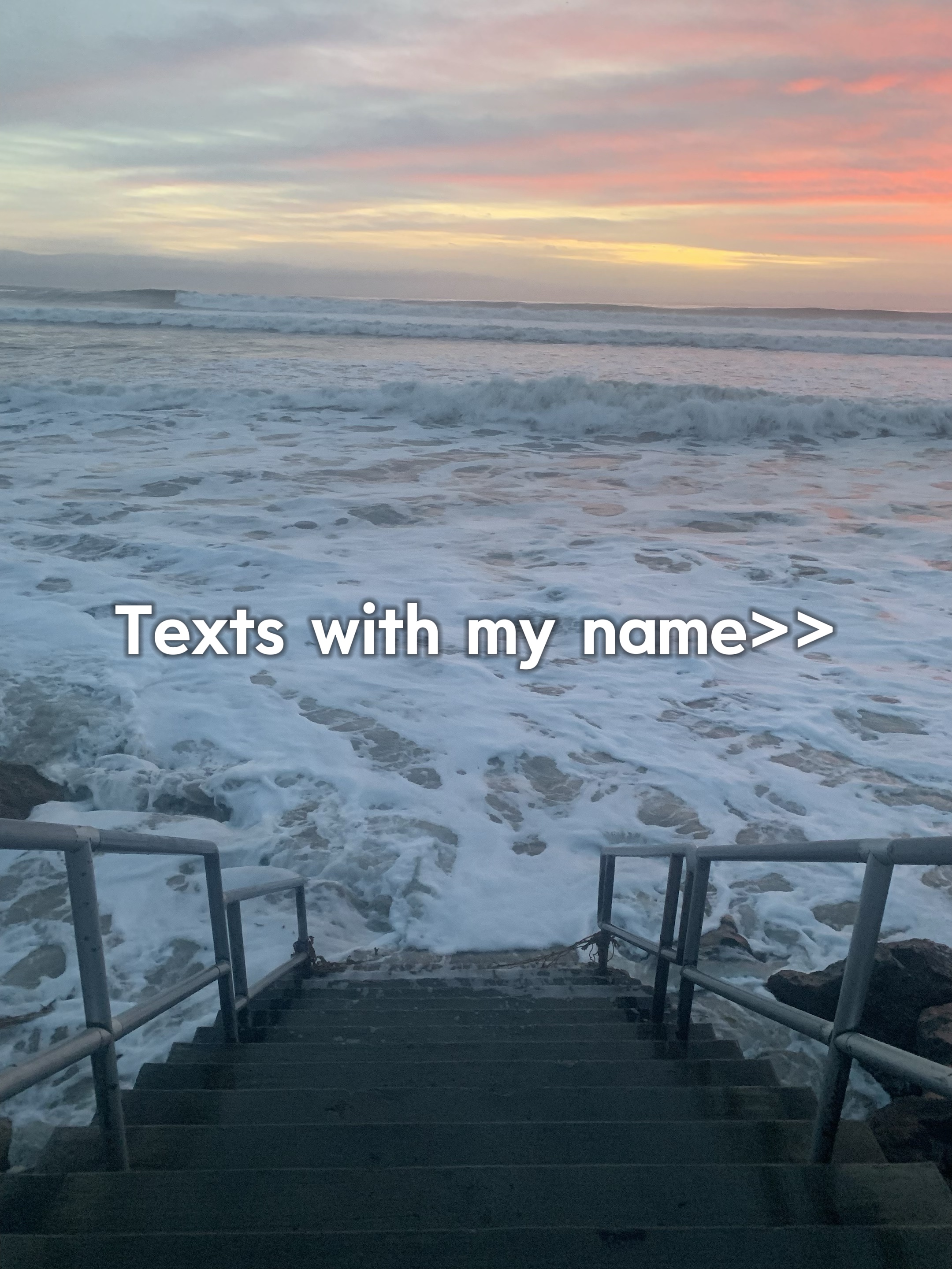 Textos con mi nombre