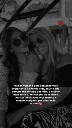 parabéns mãe 