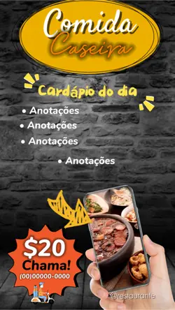 CARDÁPIO DO DIA 🏆