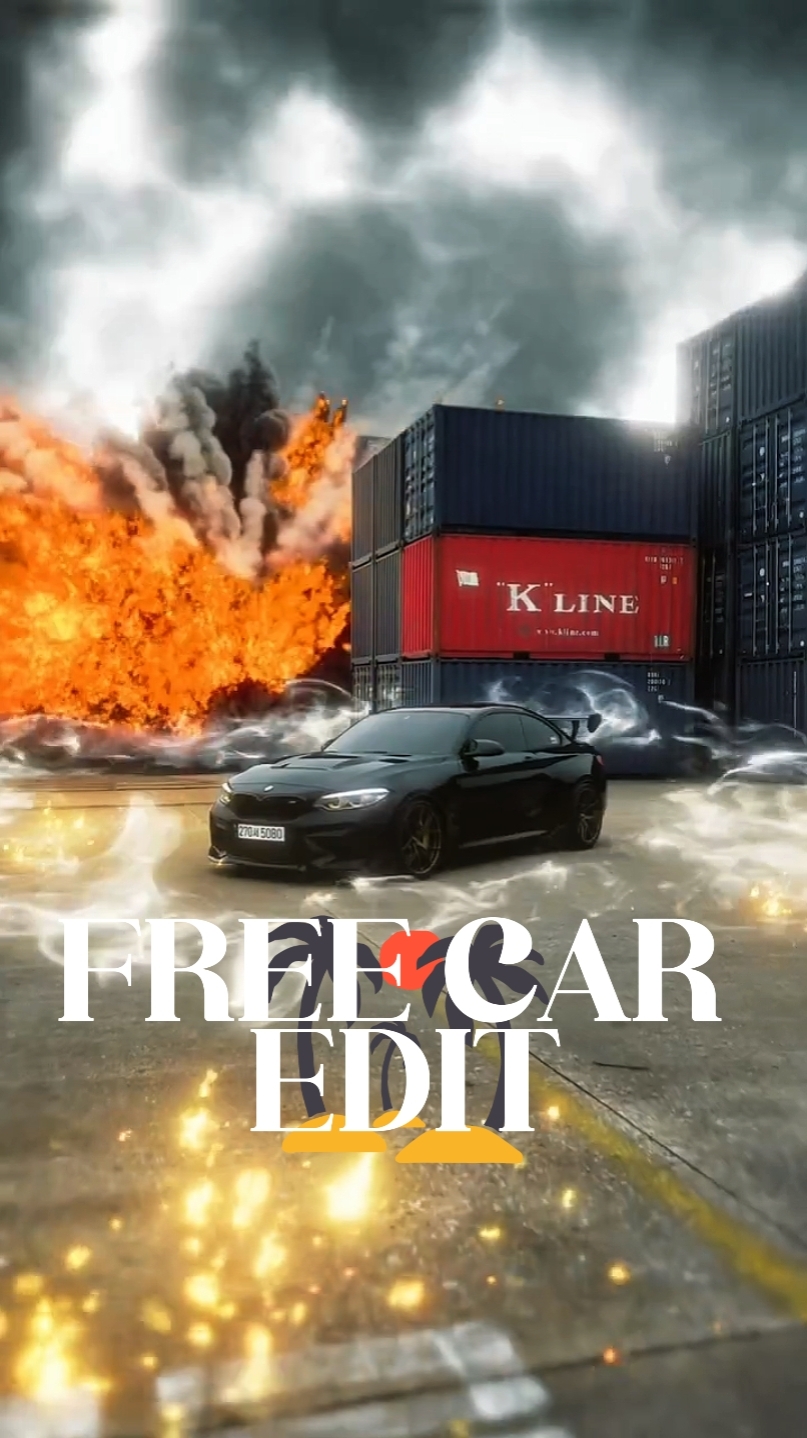 Edição gratuita do carro 4k 