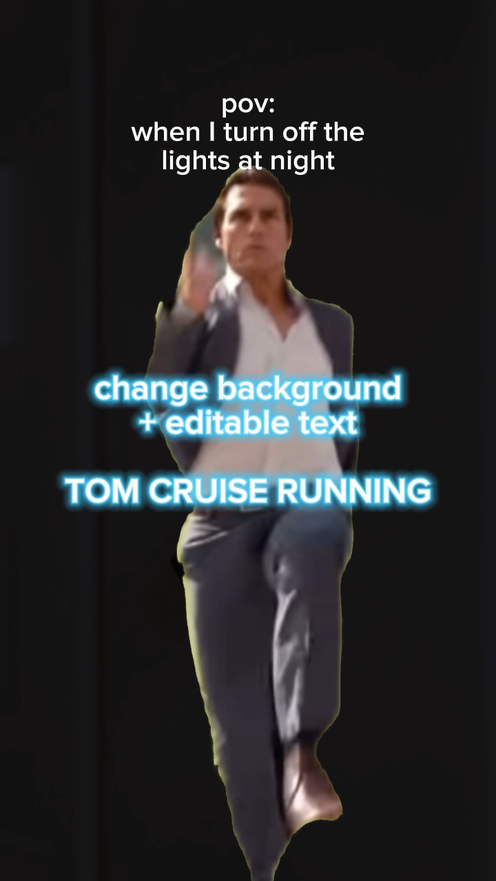 Tom Cruise correndo