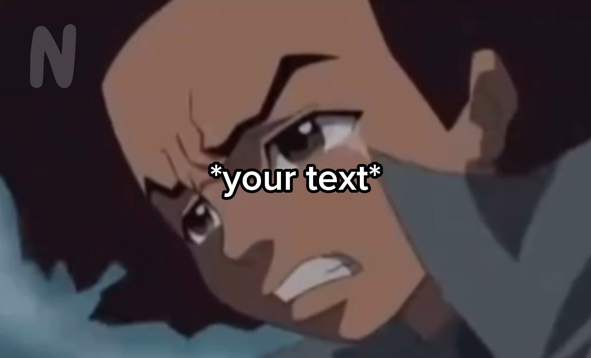 Trauriges Anime-Meme