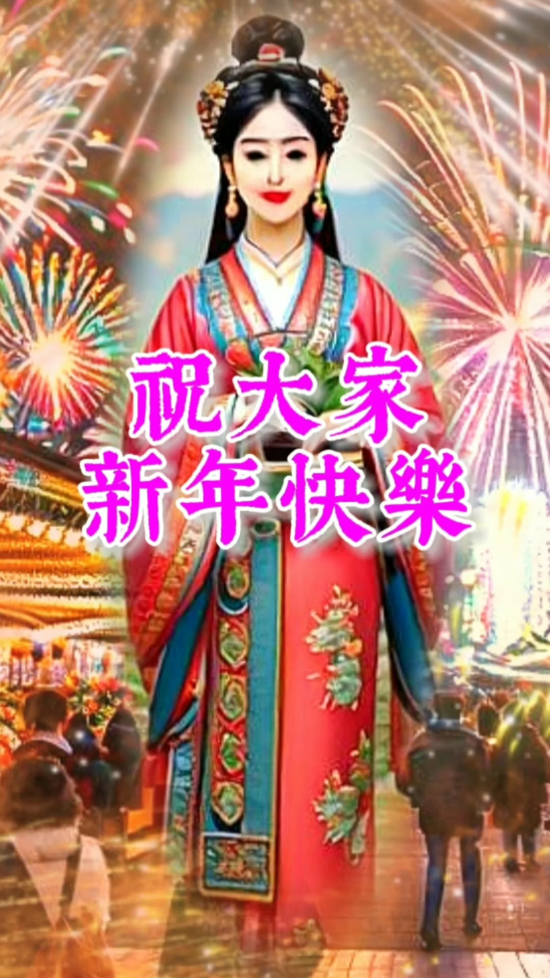 大家新年快樂Happy New year