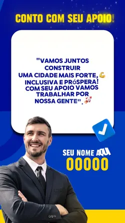 seu apoio