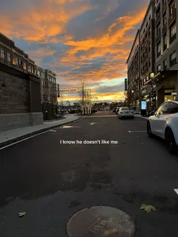 He doesn’t like me