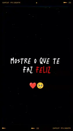 oq te fiz feliz 