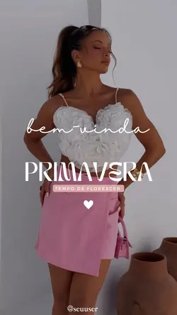 Bem vinda primavera