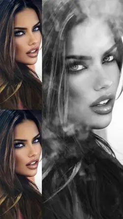 smoke collage