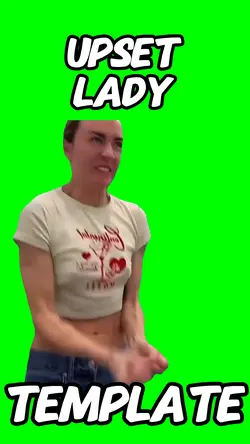 Upset lady