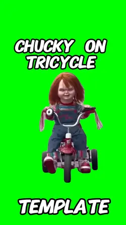 Chuck on Tricycle 