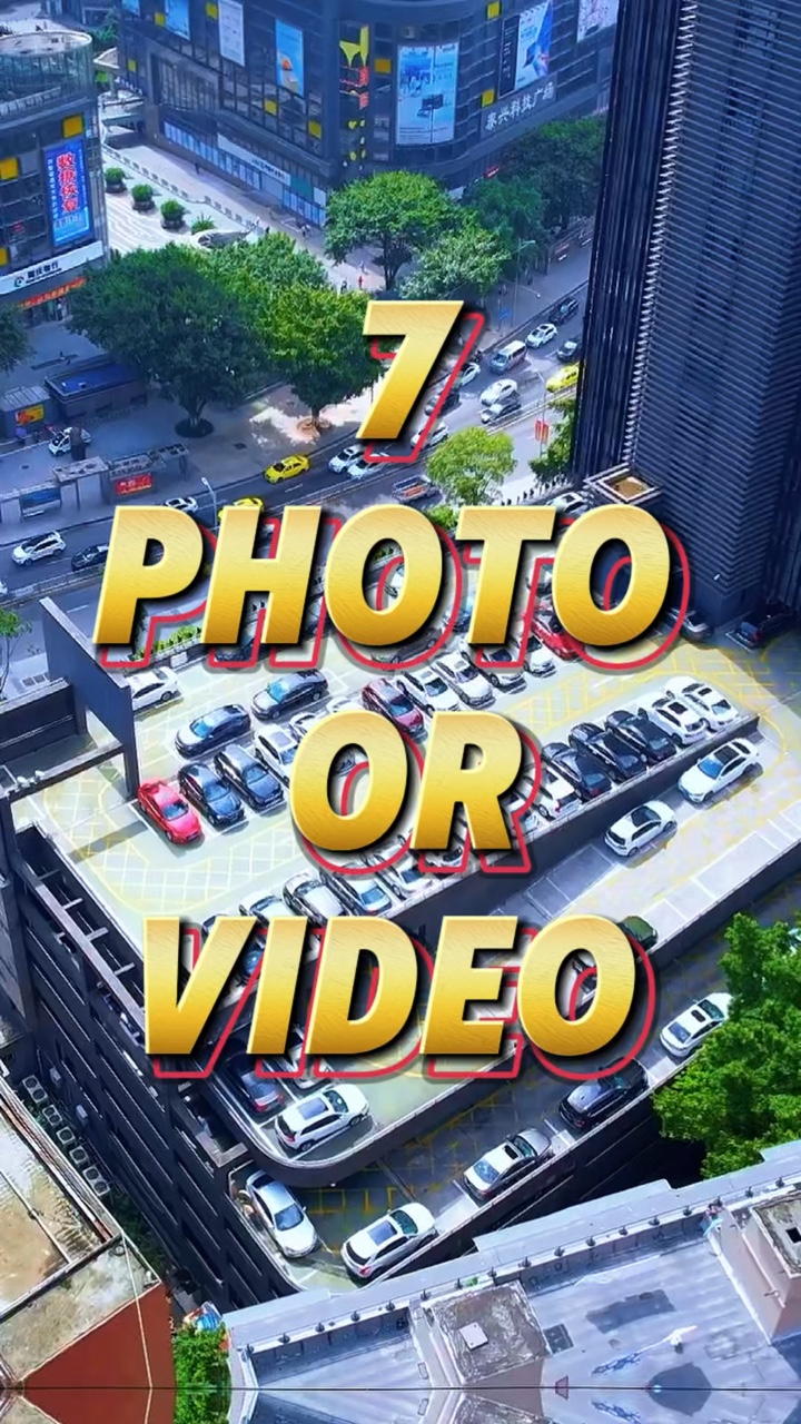 7 foto o video 