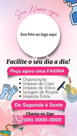 Faxina Chama no Zap