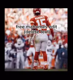 free mahomes edit
