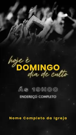 CULTO DE DOMINGO